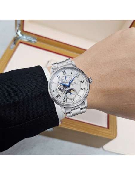 mecánico hombre Orient Star Moon Phase RE-BT0005S  41mm M45 F7  calibre F7M42