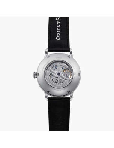 mecánico hombre Orient Star Moon Phase Semi-Skeleton RE-AY0107N