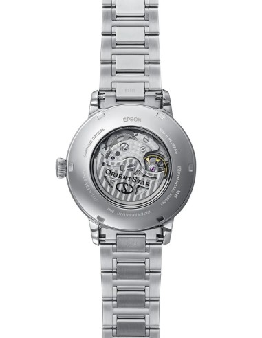 mecánico hombre Orient Star Moon Phase Semi-Skeleton RE-BT0006L 41mm