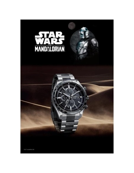 CITIZEN ATTESA Star Wars™ "The Mandalorian" Beskar AT8385-55E JDM  Limited Edition 42mm
