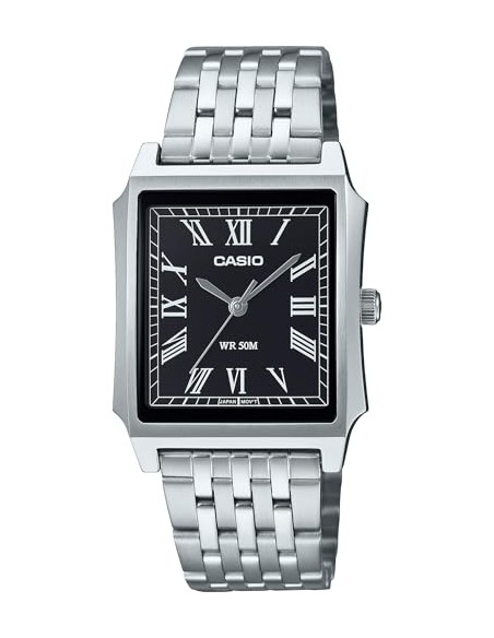 Reloj Casio analogico mtp-b190d-1b reloj elegante dial color negro