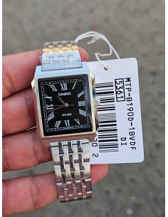 Reloj Casio analogico mtp-b190d-1b reloj elegante dial color negro 2