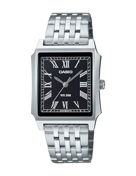 Reloj Casio analogico mtp-b190d-1b reloj elegante dial color negro