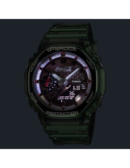 Casio G-Shock Coca-Cola  GA-2100CC-3AJR JDM 48.5 × 45.4 × 11.8 mm 200M