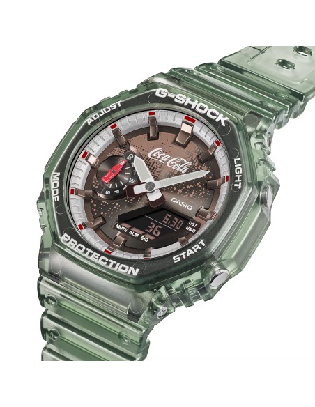 Casio G-Shock Coca-Cola  GA-2100CC-3AJR JDM 48.5 × 45.4 × 11.8 mm 200M