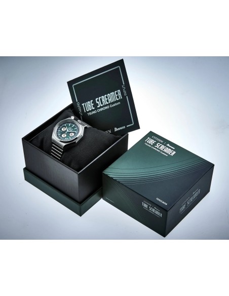 Citizen Tusno Chrono Ibanez Tube Screamer Overdrive Pro TSTCC808 JDM Limited 500 38mm