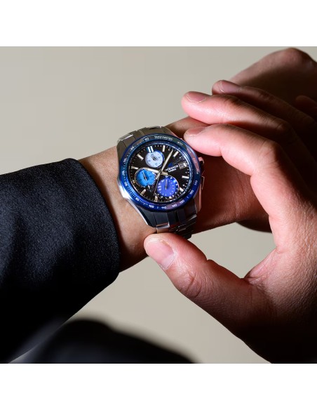 solar Bluetooth Titanio hombre Casio Oceanus Manta Aw Indigo OCW-S7000AP-1AJF Limited Edition JDM