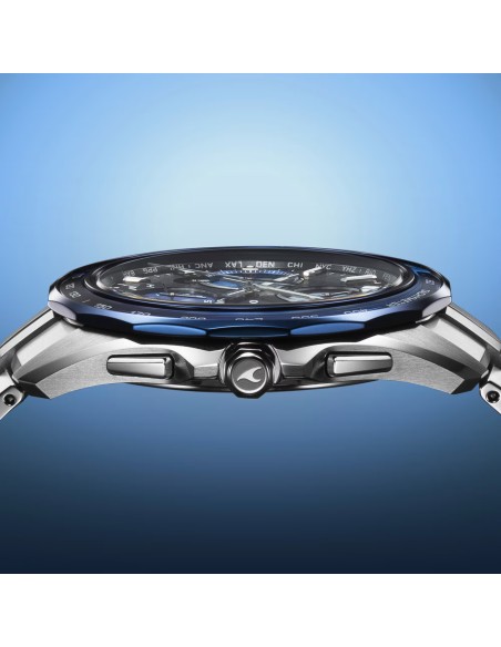 solar Bluetooth Titanio hombre Casio Oceanus Manta Aw Indigo OCW-S7000AP-1AJF Limited Edition JDM