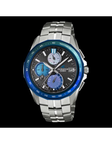 solar Bluetooth Titanio hombre Casio Oceanus Manta Aw Indigo OCW-S7000AP-1AJF Limited Edition JDM