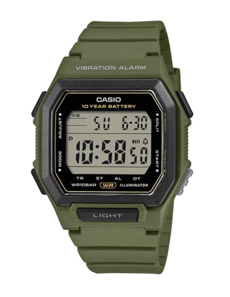 Casio Sports W-738H-3AJF JDM 47,0 mm x 42,8 mm x 13,5 mm  100M  42.8mm