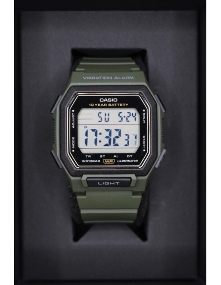 Casio Sports W-738H-3AJF JDM 47,0 mm x 42,8 mm x 13,5 mm  100M  42.8mm