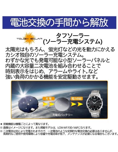 radiocontrol Solar Casio PHYS STW-1000-8JH JDM 49 × 45 × 11,6
