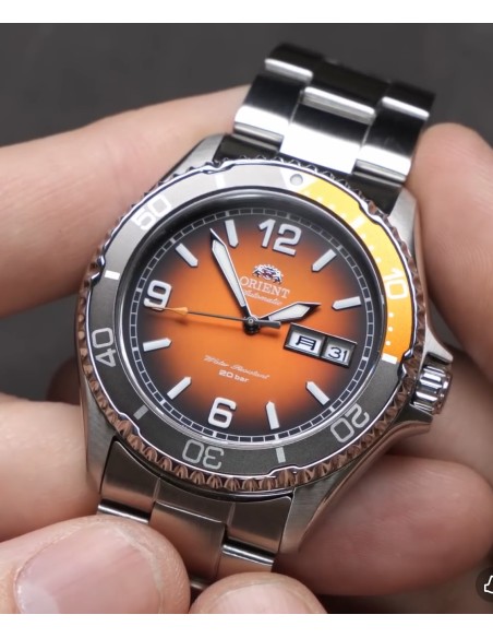 automático buceo hombre Orient Mako RN-AA0817Y Kohaku Yūyake Limited Edition JDM 41.8mm 200m