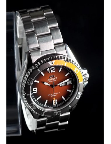 automático buceo hombre Orient Mako RN-AA0817Y Kohaku Yūyake Limited Edition JDM 41.8mm 200m