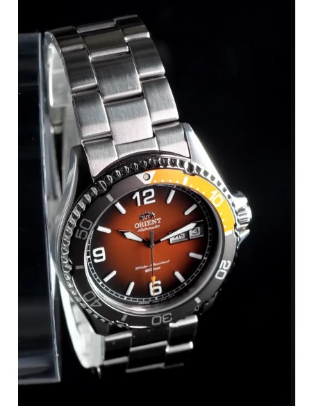 automático buceo hombre Orient Mako RN-AA0817Y Kohaku Yūyake Limited Edition JDM 41.8mm 200m