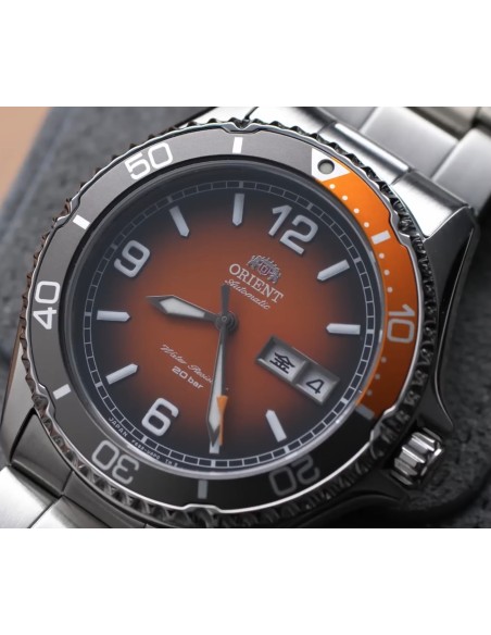 automático buceo hombre Orient Mako RN-AA0817Y Kohaku Yūyake Limited Edition JDM 41.8mm 200m