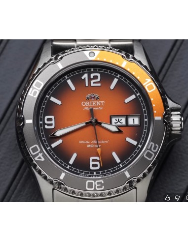 automático buceo hombre Orient Mako RN-AA0817Y Kohaku Yūyake Limited Edition JDM 41.8mm 200m