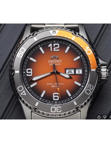 automático buceo hombre Orient Mako RN-AA0817Y Kohaku Yūyake Limited Edition JDM 41.8mm 200m