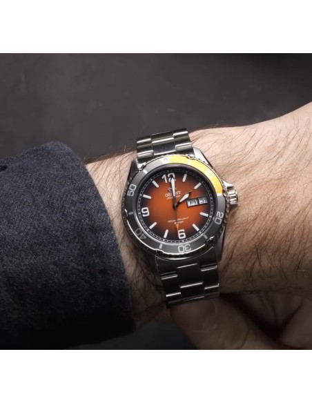 automático buceo hombre Orient Mako RN-AA0817Y Kohaku Yūyake Limited Edition JDM 41.8mm 200m