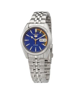 reloj automático unisex Seiko 5 SNK371K1 37mm 30m WR correa de acero