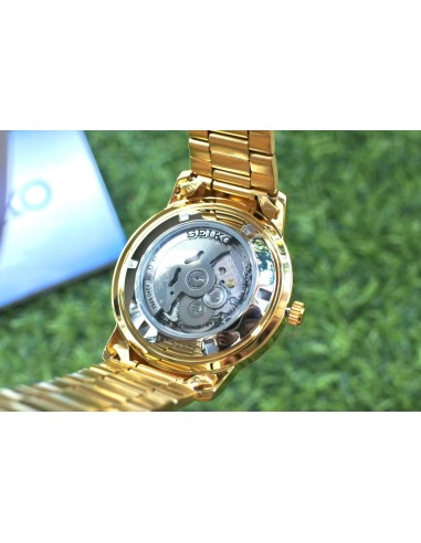 reloj automático hombre Seiko 5 SNKN62K1 43 mm 50m WR correa de acero