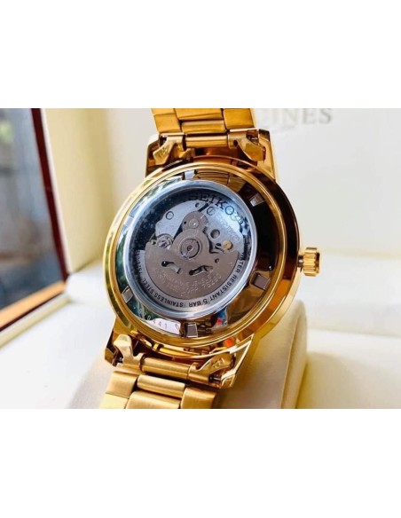 reloj automático hombre Seiko 5 SNKN62K1 43 mm 50m WR correa de acero