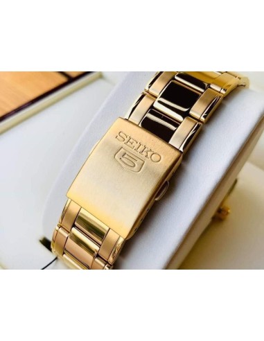 reloj automático hombre Seiko 5 SNKN62K1 43 mm 50m WR correa de acero