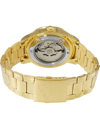 reloj automático hombre Seiko 5 SNKN62K1 43 mm 50m WR correa de acero
