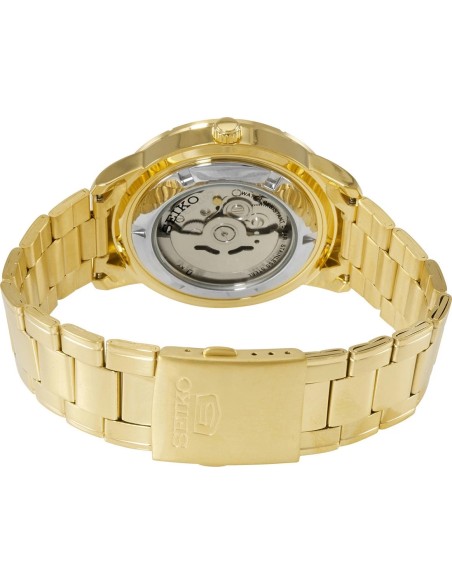 reloj automático hombre Seiko 5 SNKN62K1 43 mm 50m WR correa de acero