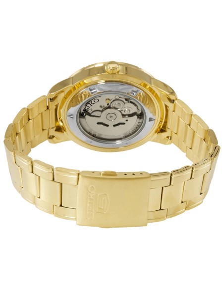 reloj automático hombre Seiko 5 SNKN62K1 43 mm 50m WR correa de acero