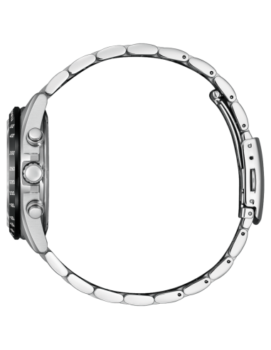 Citizen Panda Chronograph CA4764-57A JDM 39.6mm cristal de zafiro 100m WR correa de acero