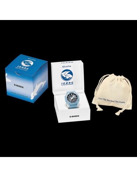 solar Bluetooth hombre Casio G-Shock GA-B2100KB-2AJR I.C.E.R.C. JDM “Love the Sea and the Earth”
