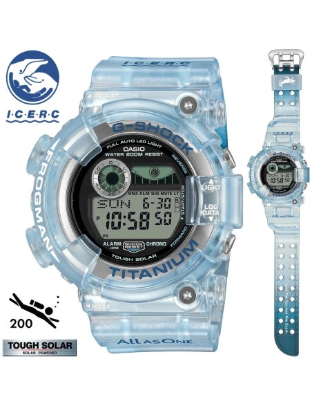 solar radiocontrol titanio hombre Casio G-Shock Frogman ICERC GW-8202K-2JR JDM Limited Edition