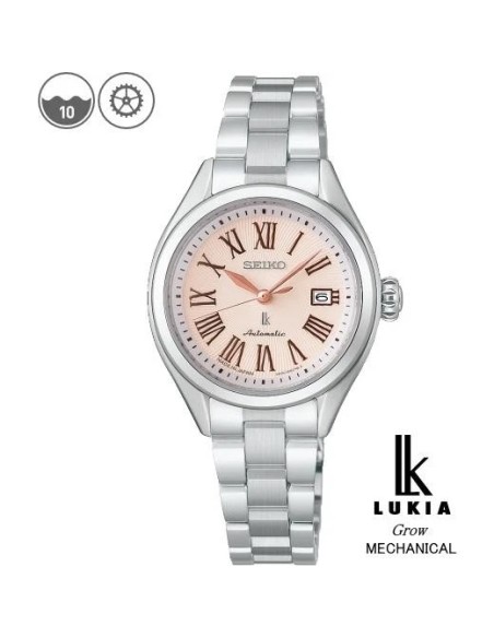 automático mujer Seiko Lukia HEA001J JDM Hecho en Japón 28.6mm cristal de zafiro