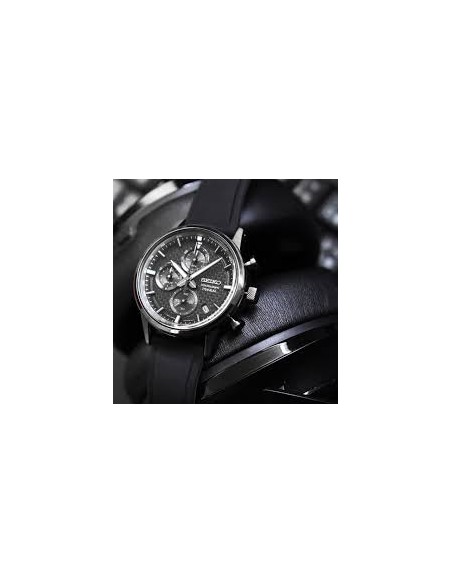cronógrafo Titanio hombre Seiko SSB393P1 41.6mm 100m WR caja de Titanio