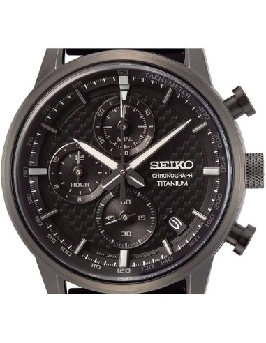 cronógrafo Titanio hombre Seiko SSB393P1 41.6mm 100m WR caja de Titanio