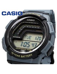 Reloj Casio Sports Gear WS-1800-2AV 48.2 × 45 × 13.8 mm Cuenta Atrás 100m WR 10 años