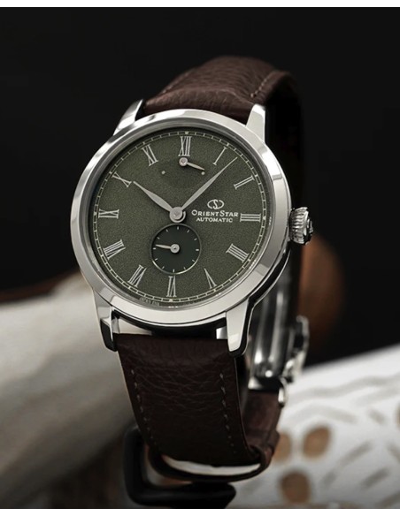 automático hombre Orient Star Koke no Hoshi RK-BS0001E 39mm JDM Hecho en Japón cristal de zafiro