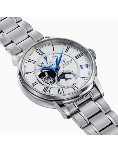 mecánico hombre Orient Star Moon Phase Aoi Tsuki RK-BT0001S F7M42 41mm  JDM