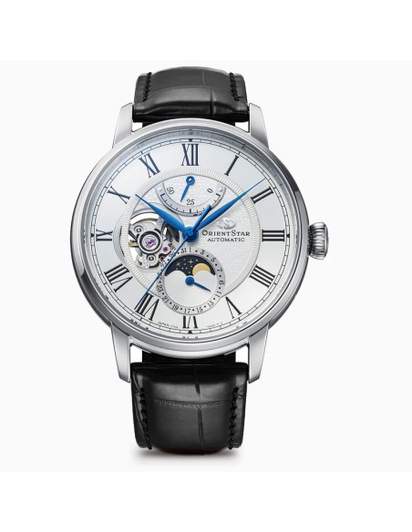 mecánico hombre Orient Star Moon Phase Aoi Tsuki RK-BT0001S F7M42 41mm  JDM