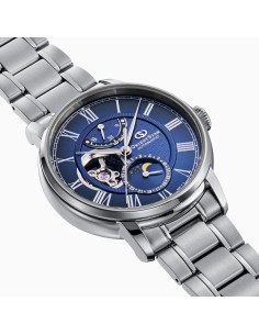 mecánico hombre Orient Star Moon Phase Seiran RK-BT0002L 41mm JDM hecho en Japón cristal de zafiro doble 2
