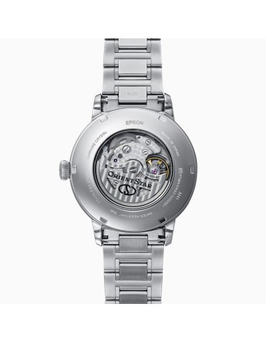 mecánico hombre Orient Star Moon Phase Seiran RK-BT0002L 41mm JDM hecho en Japón cristal de zafiro doble
