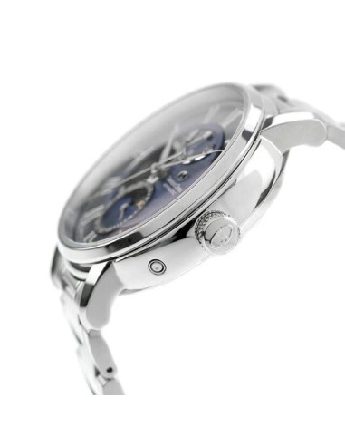 mecánico hombre Orient Star Moon Phase Seiran RK-BT0002L 41mm JDM hecho en Japón cristal de zafiro doble