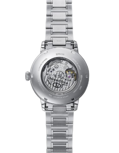 mecánico hombre Orient Star Moon Phase Seiran RK-BT0002L 41mm JDM hecho en Japón cristal de zafiro doble