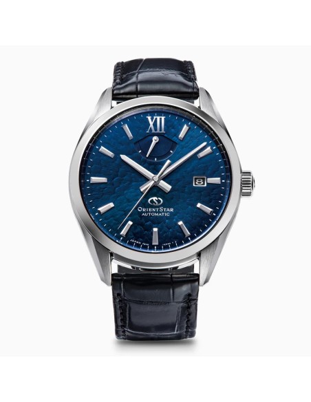 mecánico hombre Orient Star Hoshikuzu RK-BX0003L   40mm JDM M34 F8 Date      F8N64 cristal de zafiro 60h