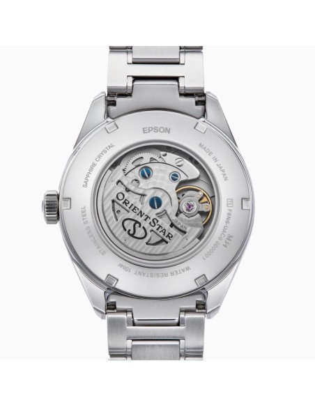 mecánico hombre Orient Star Hoshikuzu RK-BX0003L   40mm JDM M34 F8 Date      F8N64 cristal de zafiro 60h