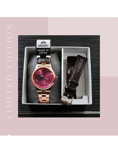 automático mujer Orient Star Semi-Skeleton Sakura Blossom  RN-AG0730J 35.9mm JDM Limited Edition