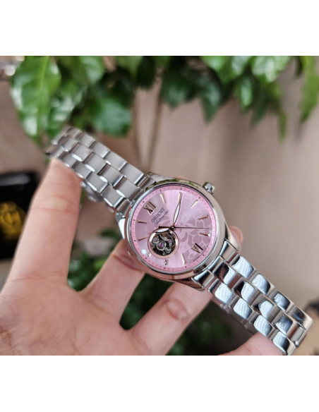 automático mujer Orient Star Open Heart Sakura Dreams RN-AG0731J 35.9mm JDM hecho en Japón