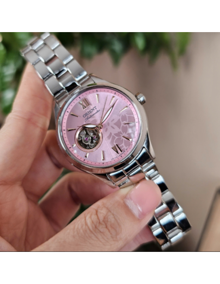 automático mujer Orient Star Open Heart Sakura Dreams RN-AG0731J 35.9mm JDM hecho en Japón