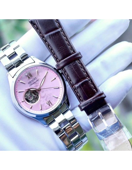 automático mujer Orient Star Open Heart Sakura Dreams RN-AG0731J 35.9mm JDM hecho en Japón